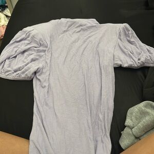 light purple body suit